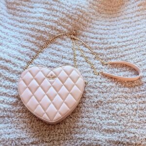 Kate Spade Blush Pink Quilted Heart Crossbody